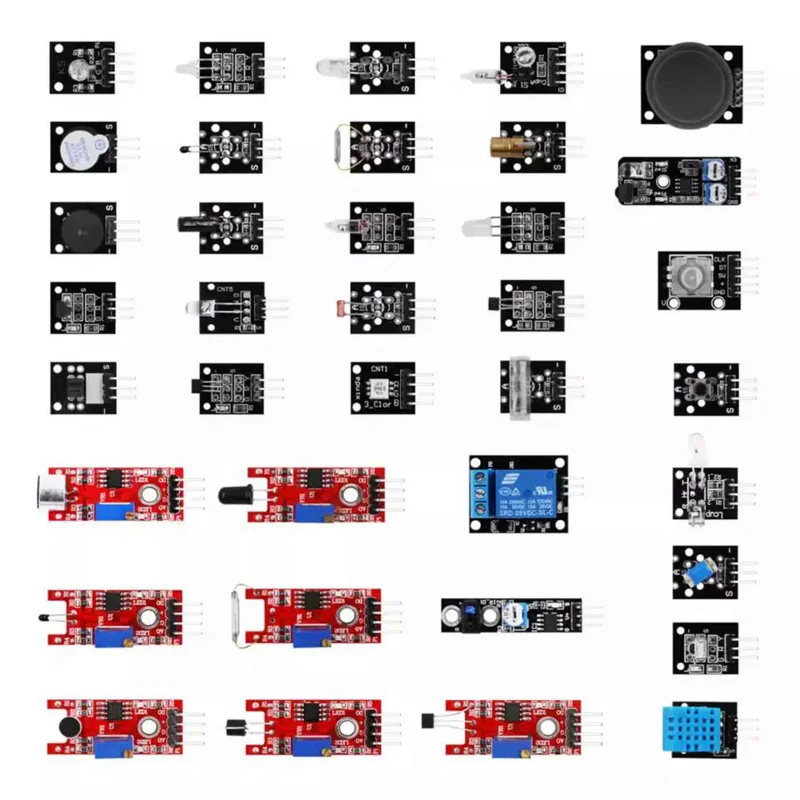 Arduino 45 in 1 Sensoren Module Starter Kit besser als 37in1 Sensor Kit 37 in 1 Sensor Kit für UNO R3 MEGA2560