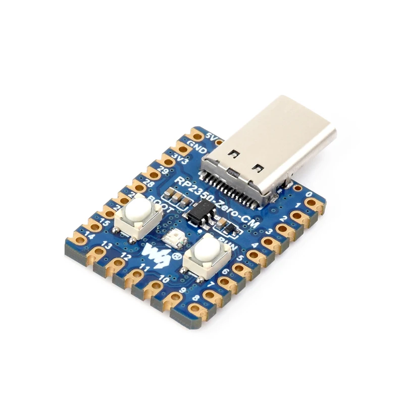 Waveshare RP2350-Zero Mini-Entwicklungsboard Dual-Core Dual Type-C – Bild 6