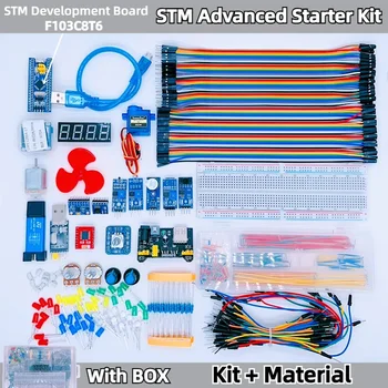 STM32 Development Board Starter Kit Advanced Kit STM32F103C8T6 Mindestsystemplatine Einführung mehr als zehn