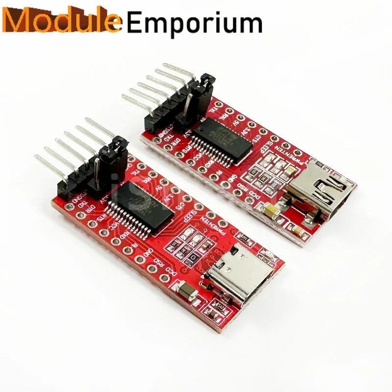 | Mini/Typ C USB FT232RL FT232 FTDI USB 3,3 V 5,5 V zu TTL (5 Stück) – Bild 5