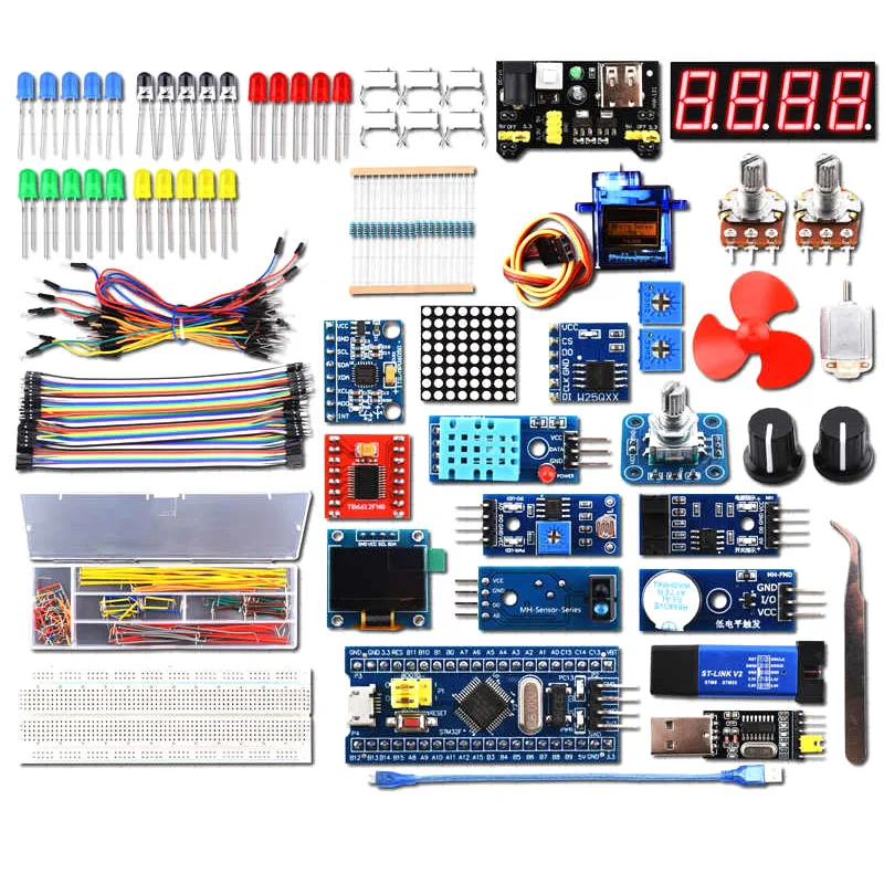 STM32 Development Board Starter Kit Advanced Kit STM32F103C8T6 Mindestsystemplatine Einführung mehr als zehn