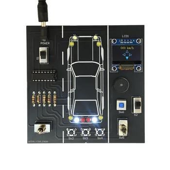 DIY-Lötübungsset mit LCD-Display für Fahrsimulationen und Elektronikprojekte
