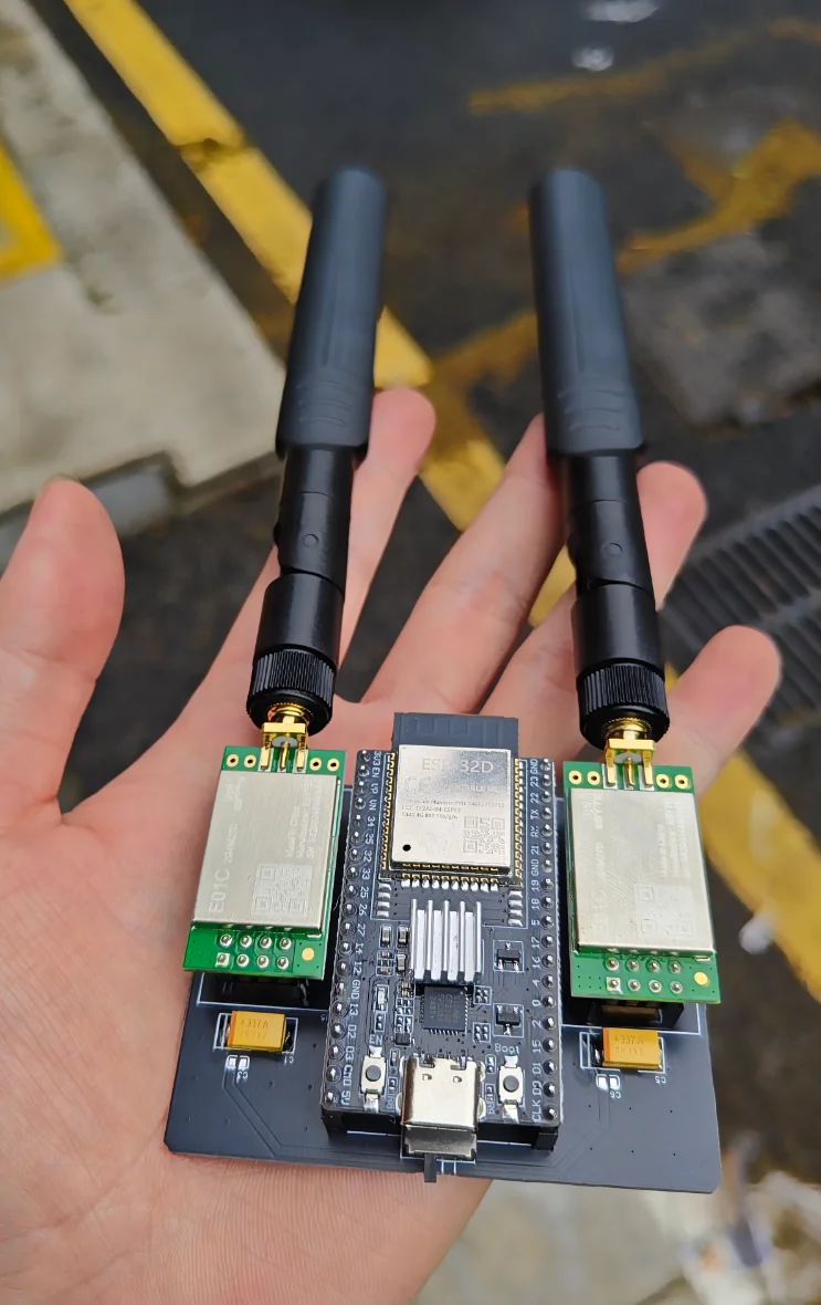 ESP32 DevKitC Entwicklungsboard NRF24L01(E01-ML01DP5) 2,4GHz – Bild 6