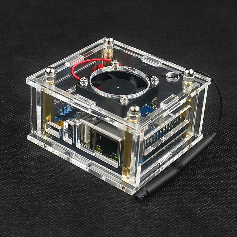 Orange pi zero 3 Acryl gehäuse transparentes Gehäuse aktive passive – Bild 2