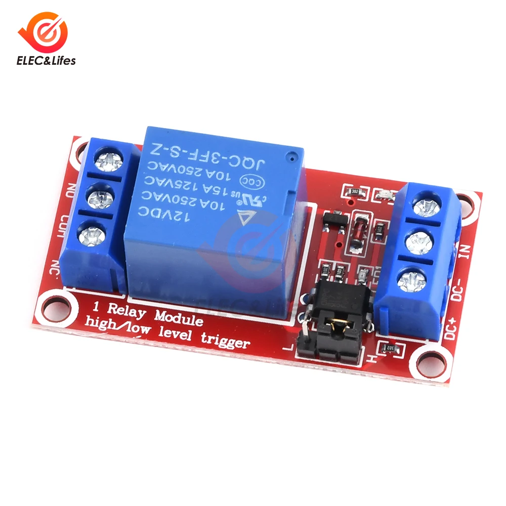 Ein 1-Kanal-Relaismodul Gleichstrom 5V 9V 12V 24V Hoch – Bild 5