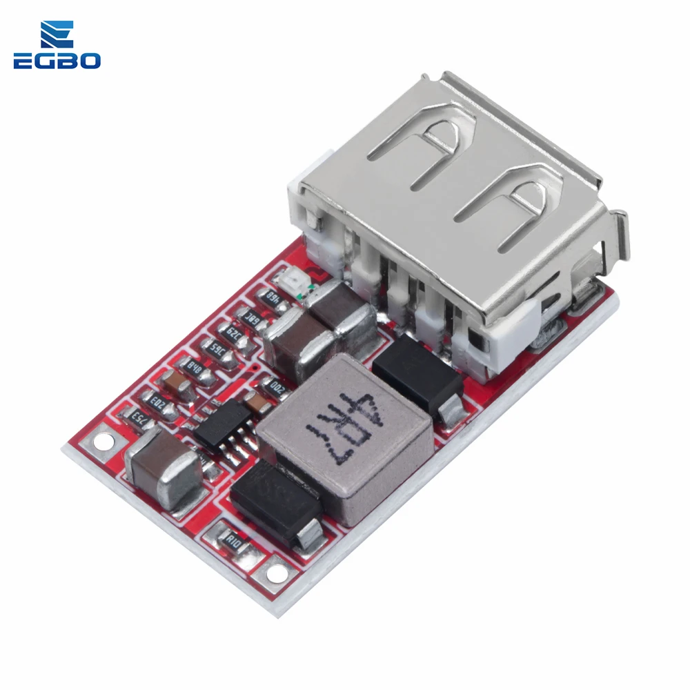 Feine 6-24V 12V/24V zu 5V 3A AUTO USB Ladegerät Modul DC Buck step – Bild 3