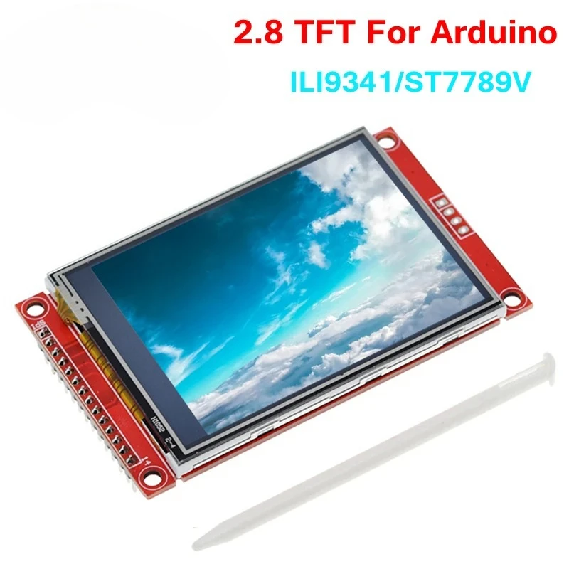 240x320 2,8" SPI TFT LCD Touchpanel Serielles Port-Modul ILI9341 / ST7789V 2,8 Zoll SPI Serielles Display