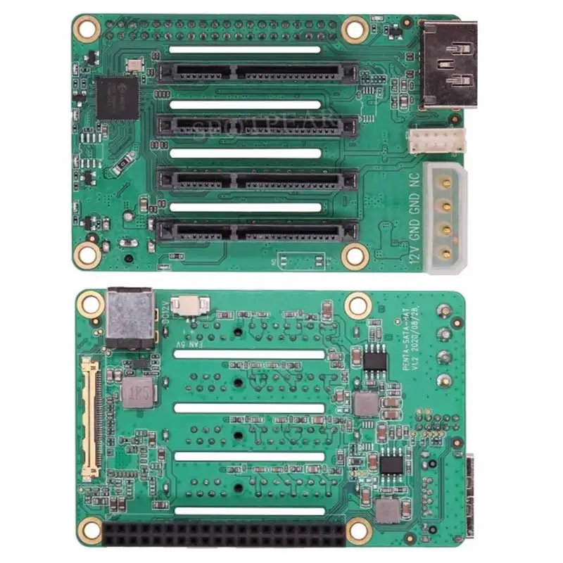 Raspberry Pi 5 Penta SATA HAT Erweiterungsboard – Bild 2