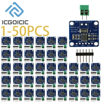 INA219 I2C bidirektionales Stromsensormodul DC 0-26 V ± 3,2 A Leistungsmonitor, 0,1 % Shunt für Arduino