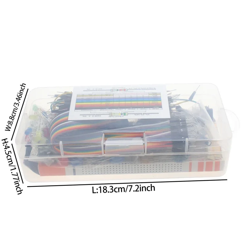 830-Punkt lötfreies Breadboard-Kit für UNO R3, Starterpaket – Bild 6