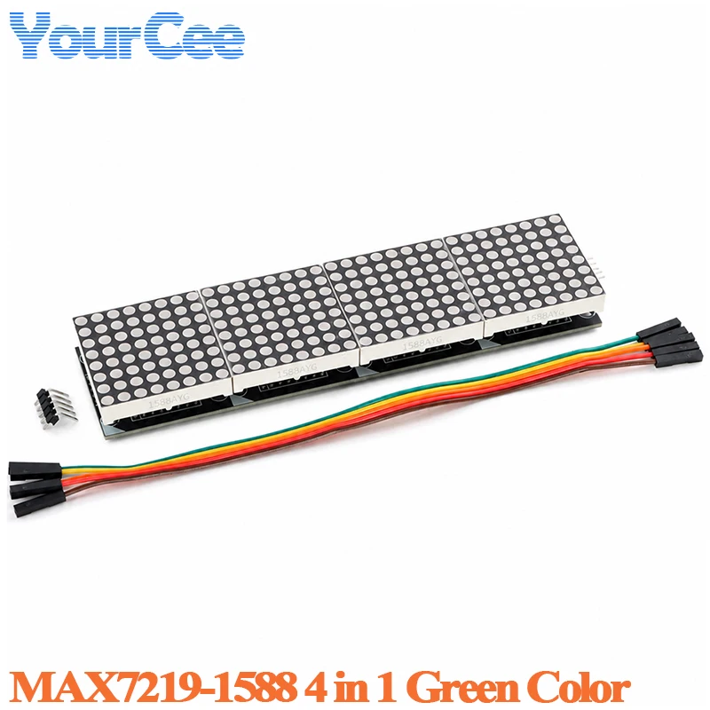 MAX7219 MAX7219-1588 Dot-Matrix-LED-Digitalanzeige 8*8 – Bild 4
