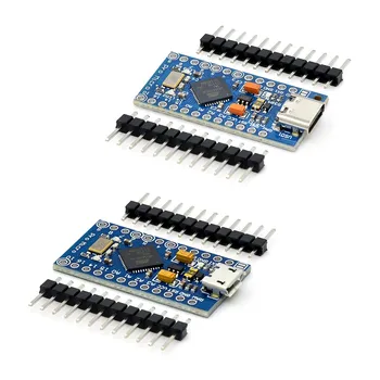 PRO MICRO/TYPE-C USB 5V 16MHz Board Modul Für Arduino/Leonardo ATMEGA32U4-MU Controller Pro-Micro ersetzen Pro