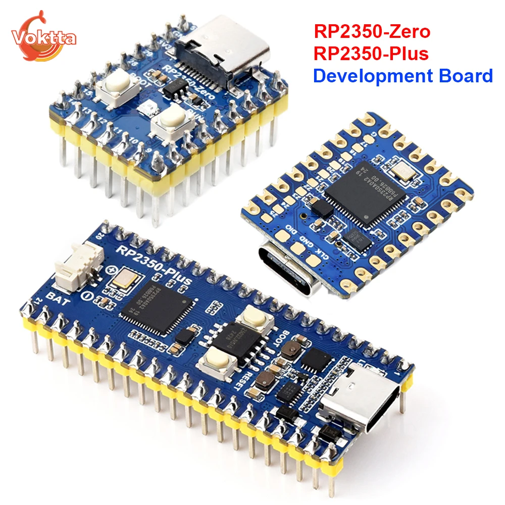 RP2350-Zero RP2350-Plus Mini-Entwicklungsboard RP2350A Mikrocontroller-Board GPIO-Pin Programmierbares