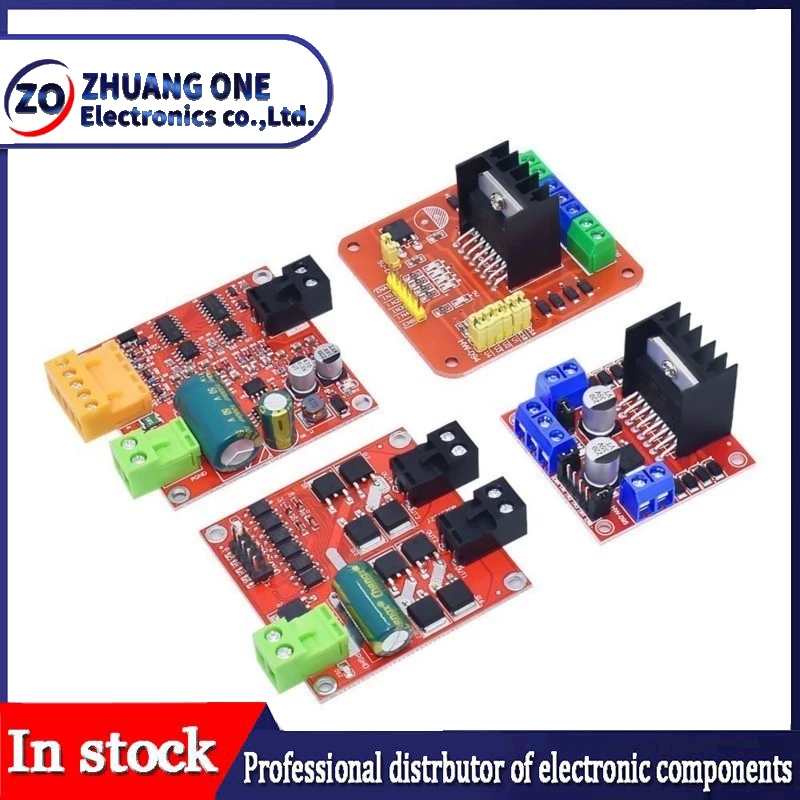 L298N Treiberplatine Modul MINI L298N Schrittmotor Smart Car Robot Steckbrett Peltier High Power DC Motor