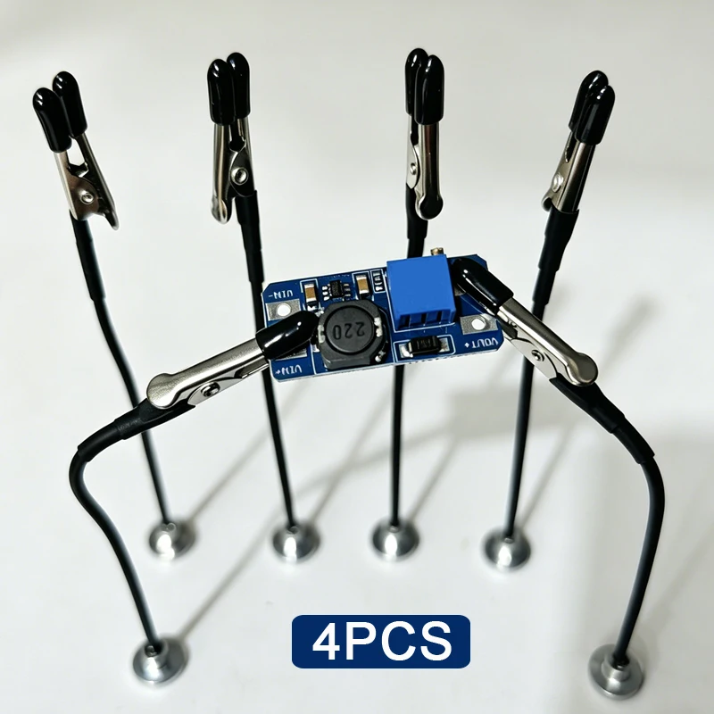 Löthilfe mit starker Magnetbasis, flexiblen Armen und PCB-Halter für Elektronikreparaturen