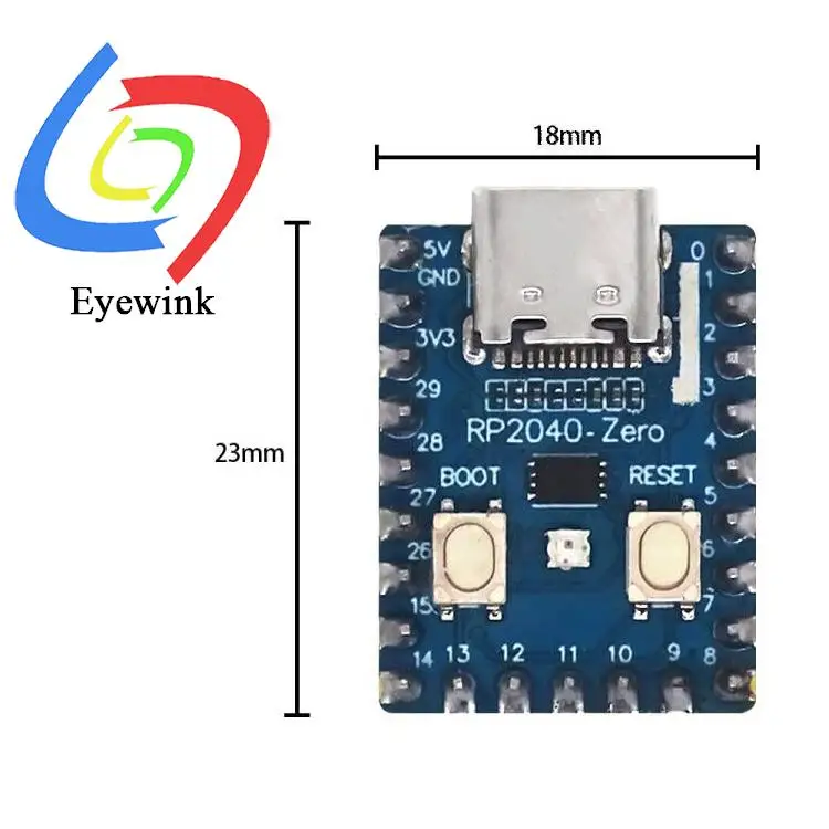 Raspberry Pi RP2040 Zero Mikrocontroller PICO Development Board Modul – Bild 6