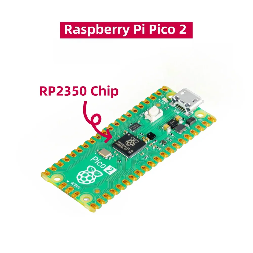 Raspberry Pi Pico 2 RP2350 Pi Pico W RP2040 Mikrocontroller-Board – Bild 2