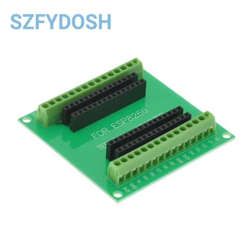 Esp8266 Erweiterungs platine Terminal Adapter ist kompatibel mit nodemcu v2 gpio led mcu Entwicklungs platine