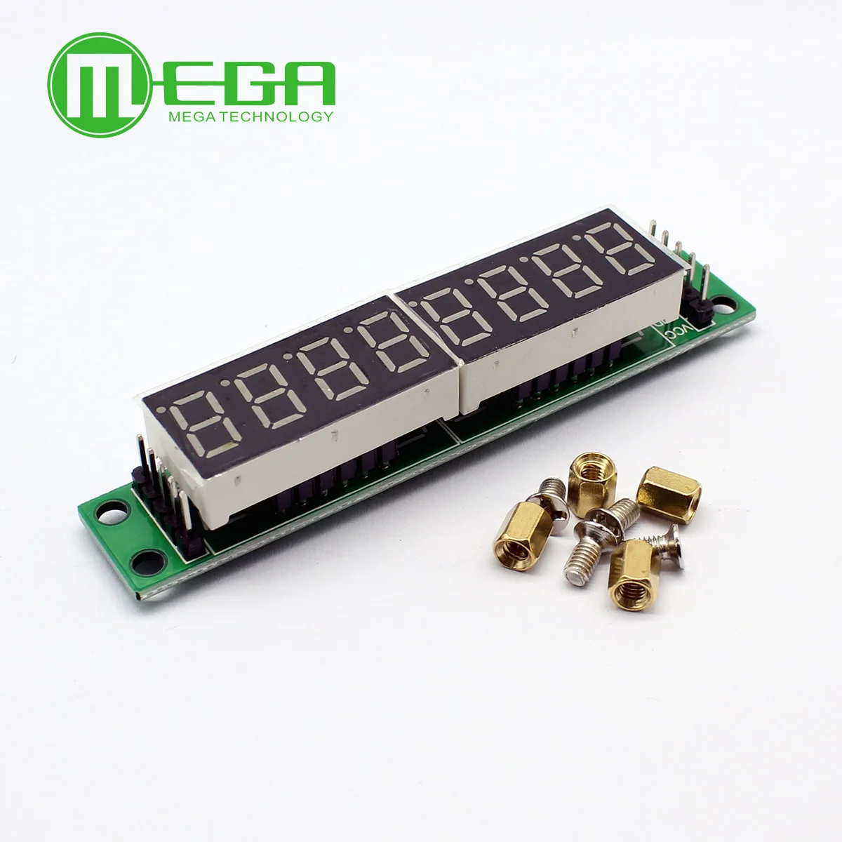 MAX7219 LED-Modul, 8-stellige 7-Segment-Digital-LED-Anzeige, Röhre, MCU, rotes Licht