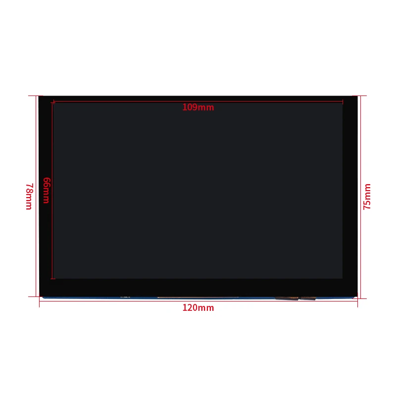 Raspberry Pi 5 Zoll DSI LCD kapazitiven Touchscreen 800x480 Mipi – Bild 6