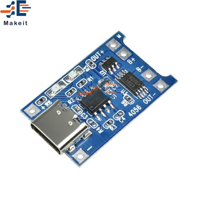 TP4056 Typ-c USB 5 V 1A 18650 Lithium-Batterie Ladegerät TP4056 Modul – Bild 5