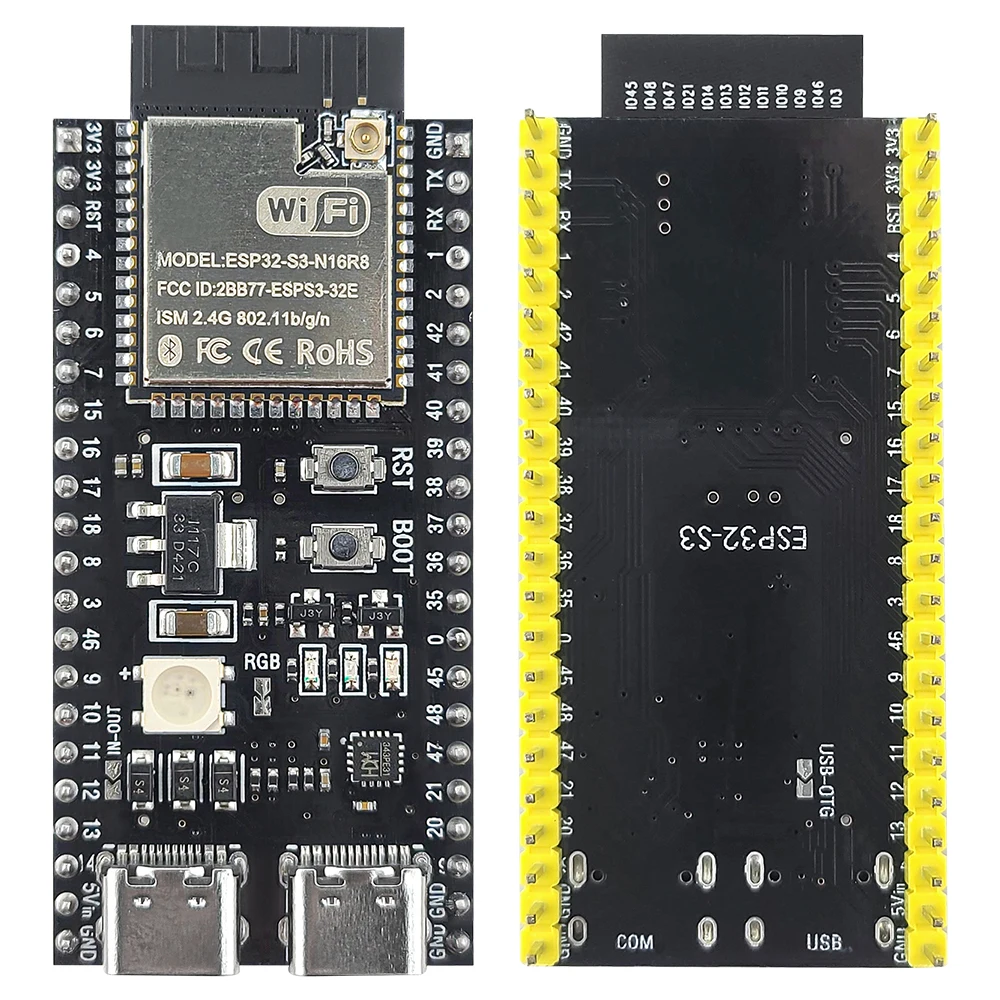 ESP32-S3 Entwicklungsboard mit Erweiterungsadapter-Kit 2,4G WLAN BT – Bild 3