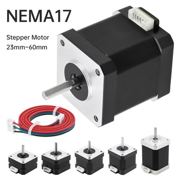 Nema 17 Schrittmotor 48 mm bipolar 2 A 65 N.cm 42 Motor 2 Phase 4 Draht bipolarer Schrittmotor 1,8 Grad