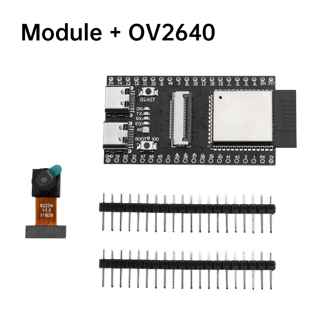 ESP32-S3-N16R8 WLAN Bluetooth Entwicklungsboard ESP32-S3-CAM Modul – Bild 3