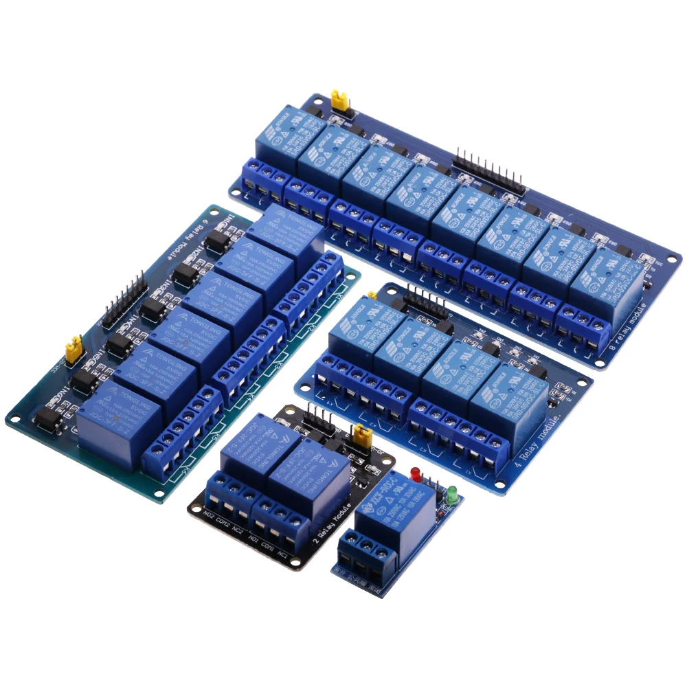 1 kanal 5V 12V Relais Modul Mit Optokoppler Relais Ausgang 1 2 4 6 8 – Bild 6