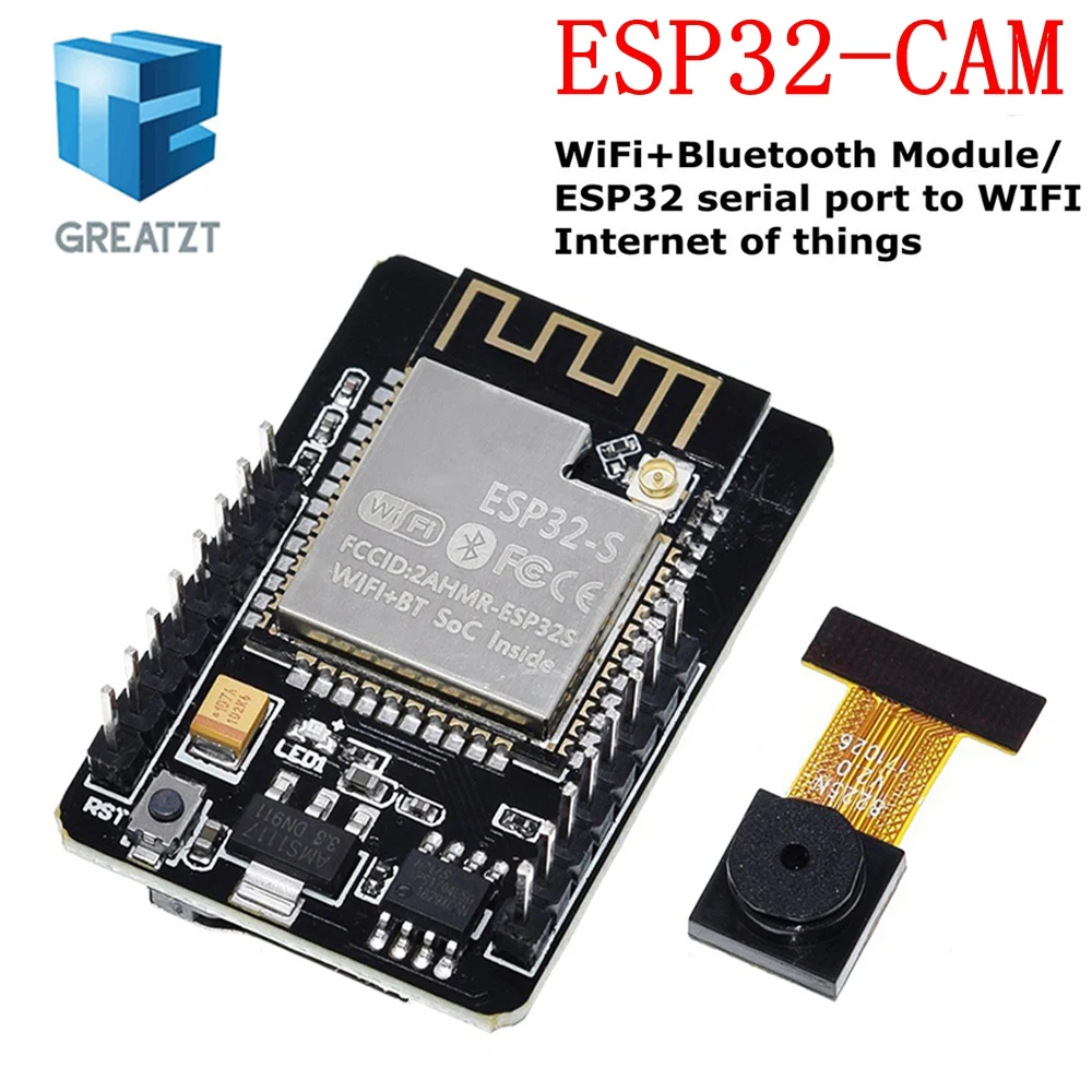 GREATZT ESP32-CAM WiFi + Bluetooth Modul Kameramodul Entwicklungsboard – Bild 2