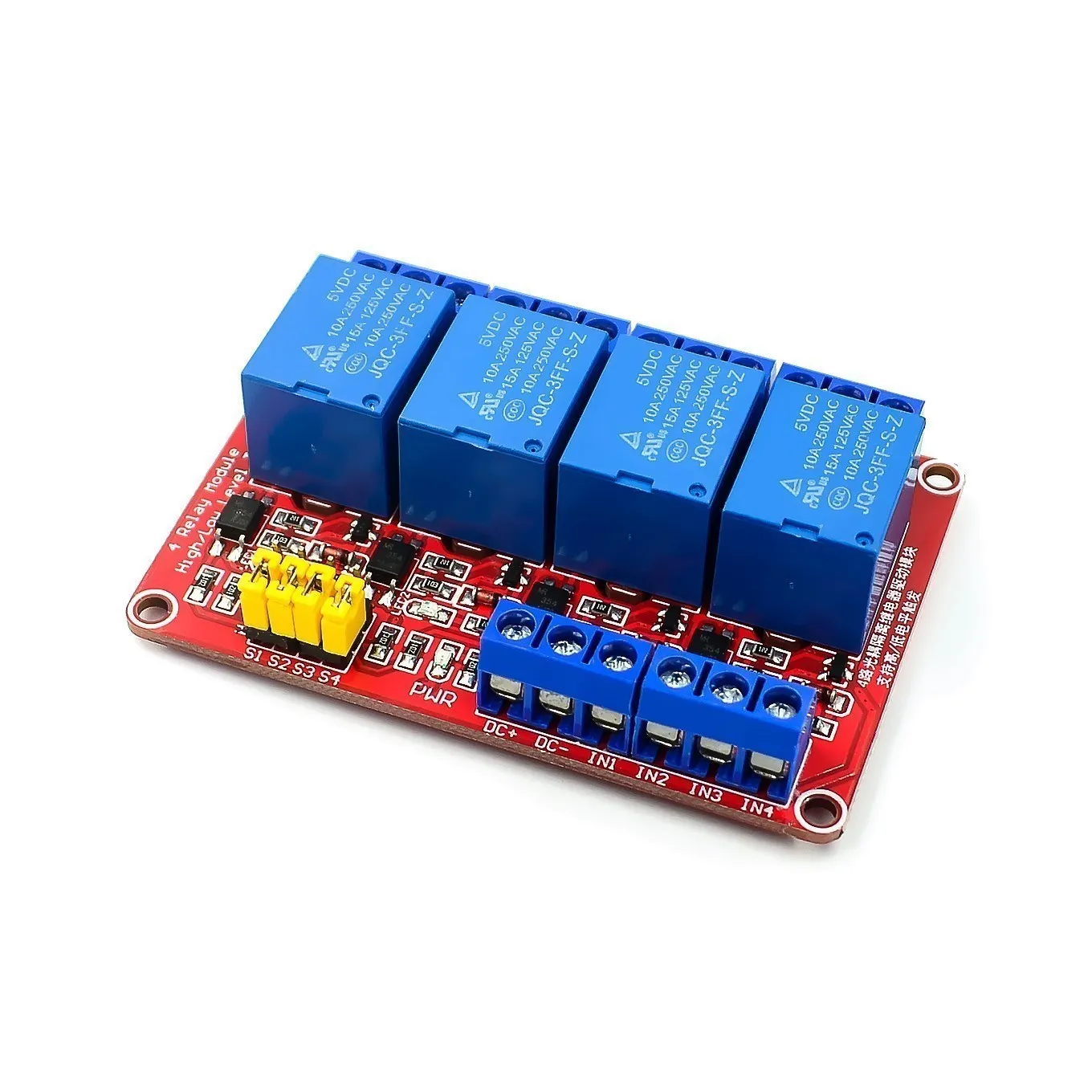 Relais modul 1 2 4 8 Kanal 5V Relais Modul Board Schild – Bild 4
