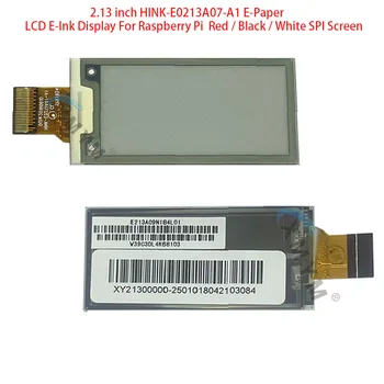 2,13 Zoll HINK-E0213A07-A1 E-Paper LCD E-Ink Display für Raspberry Pi Rot / Schwarz / Weiß SPI-Bildschirm