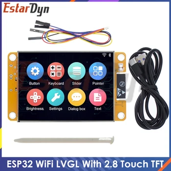 ESP32 LVGL WLAN- und Bluetooth-Entwicklungsboard 2,8 Zoll 240*320 Smart Display Bildschirm 2,8-Zoll LCD TFT