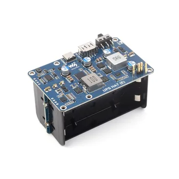 UPS HAT (E) für Raspberry Pi, unterstützt 4× 21700 Li-Batterien (NICHT im Lieferumfang enthalten)