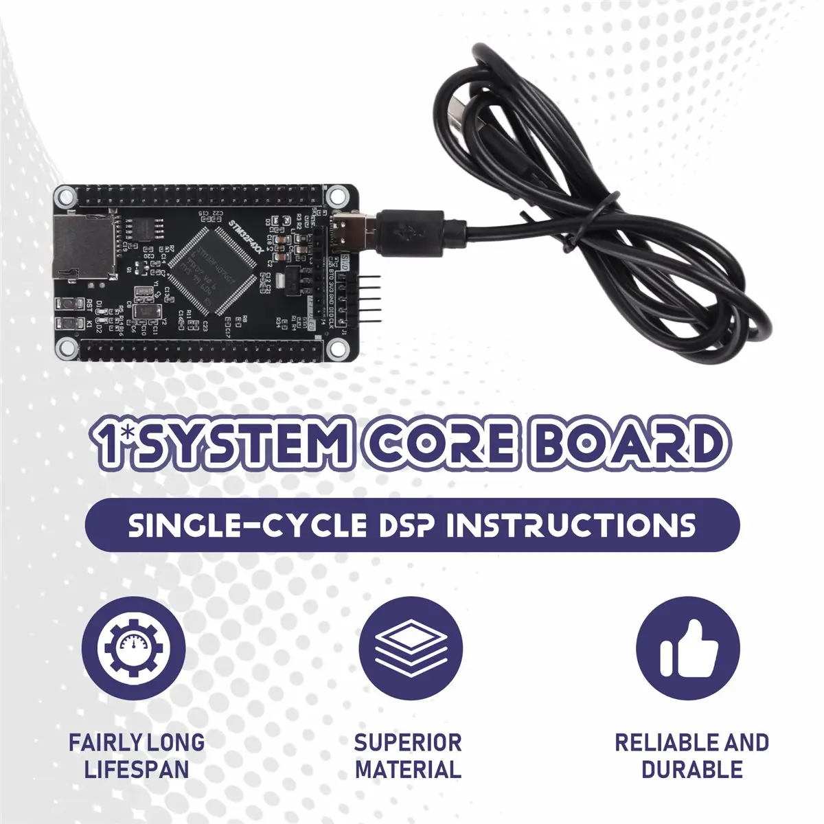 DT59 STM32F407VGT6 STM32 System-Core-Board STM32F407 Entwicklungsboard – Bild 5