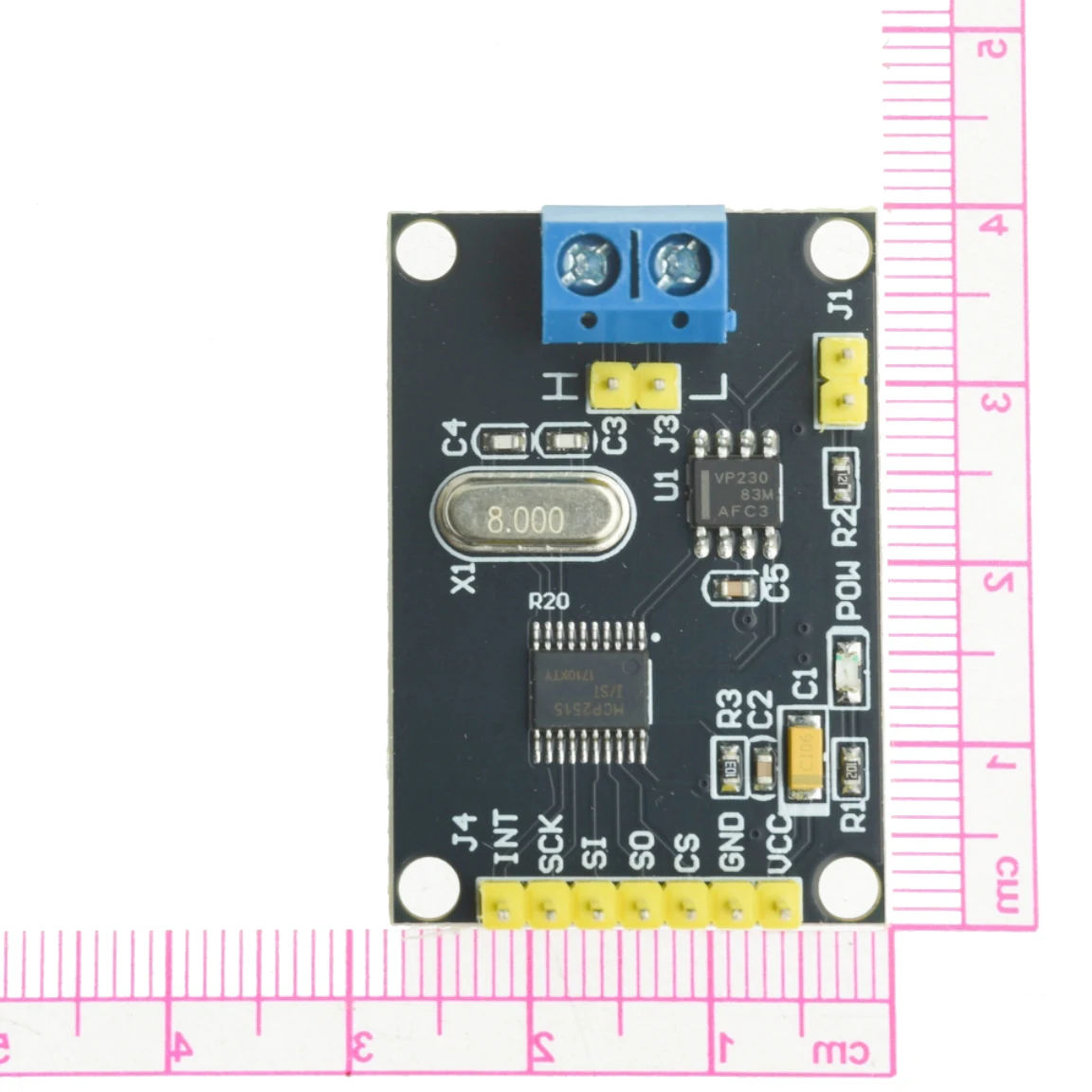 MCP2515 CAN-Bus-Kommunikationsmodul Entwicklungsboard SN65HVD230 – Bild 6