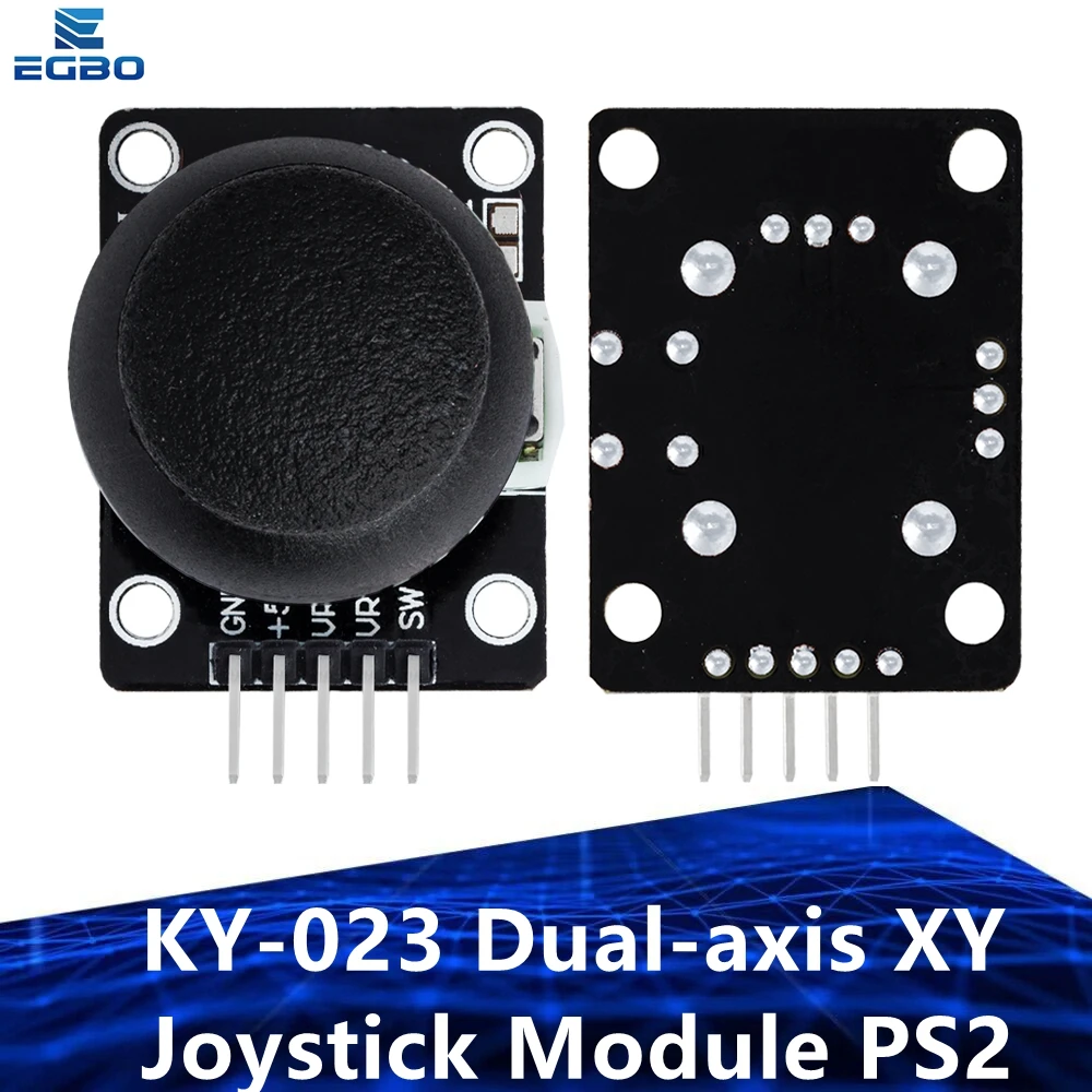 Zweiachsiges XY-Joystick-Modul KY-023, PS2-Game-Controller-Sensor mit Analogausgang, hochpräziser