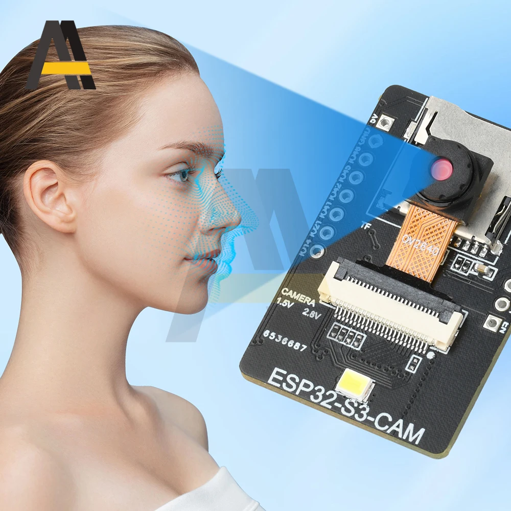 ESP32 S3 CAM OV2640 Kameramodul ESP32-S3 WLAN Bluetooth – Bild 2