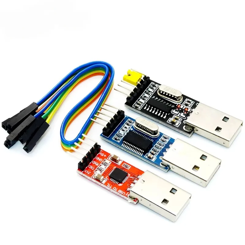 USB-zu-TTL-Seriell-Adaptermodul CH340 CP2102 PL2303 UART-Konverter – Bild 6