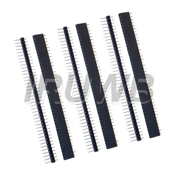 2,54 zerbrechliche Stiftleiste PCB JST-Steckerleiste für Arduino DIY Kit 10 Paar 40 Pin 1x40 (20 Stück)