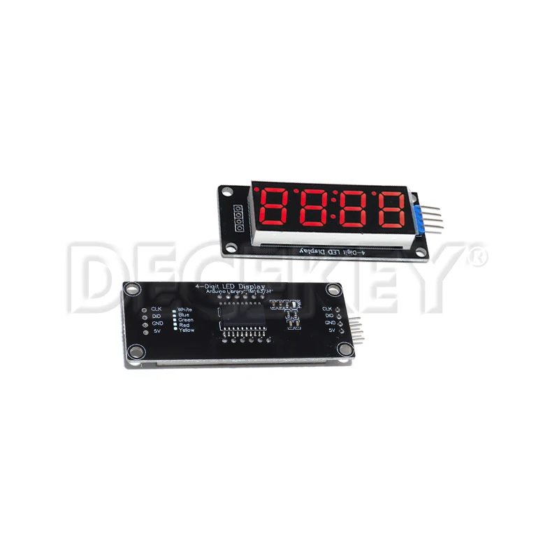 TM1637 0,36 Zoll 7-Segment-Digitalanzeige, 4-stelliges LED-Modul – Bild 4