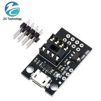 ATtiny13A / ATtiny25 / ATtiny45 / ATtiny85 Steckbare ATTINY Entwicklung Programmierung Bare Board
