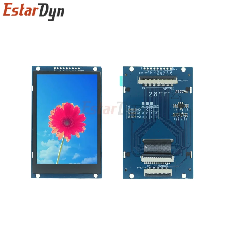 2,8 Zoll TFT LCD Display 240*320 Anschluss ST7789V Schnittstelle – Bild 5