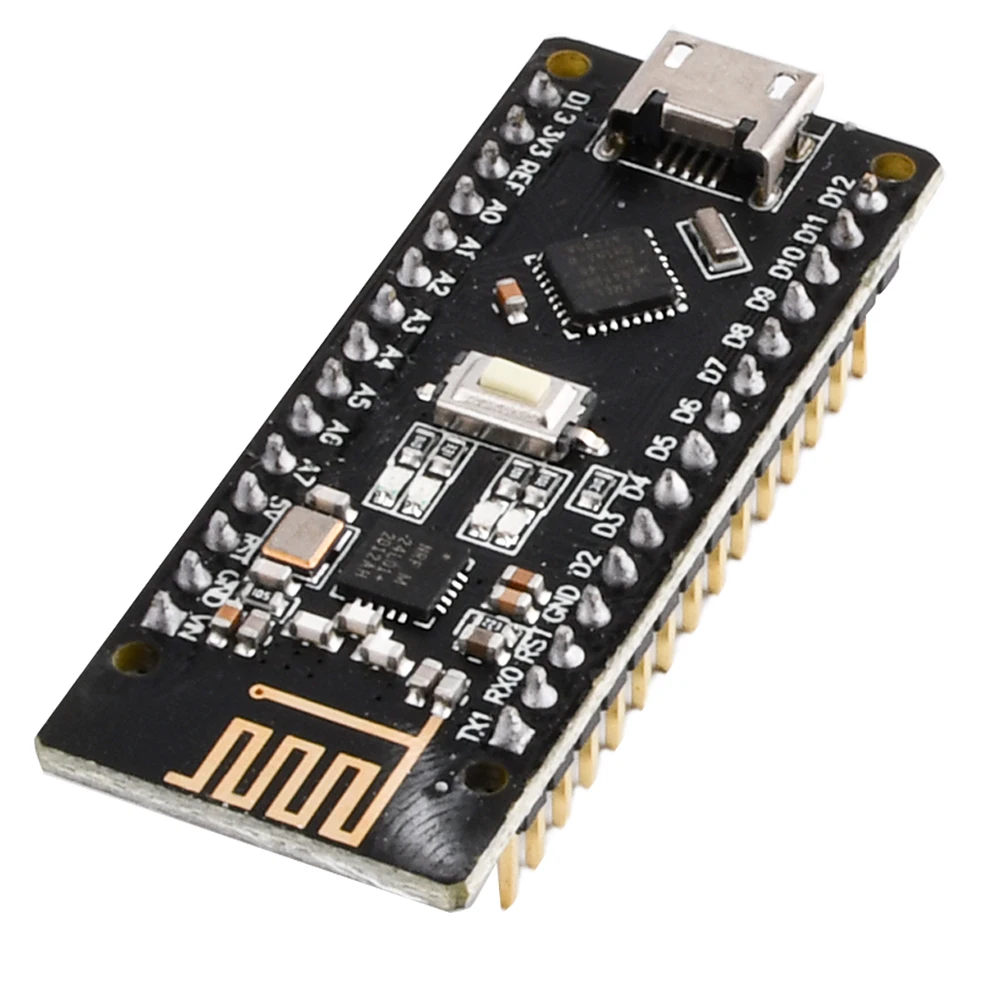 Atmega328P NANO V 3,0 CH340G NRF24l01 wireless development board Modul – Bild 5