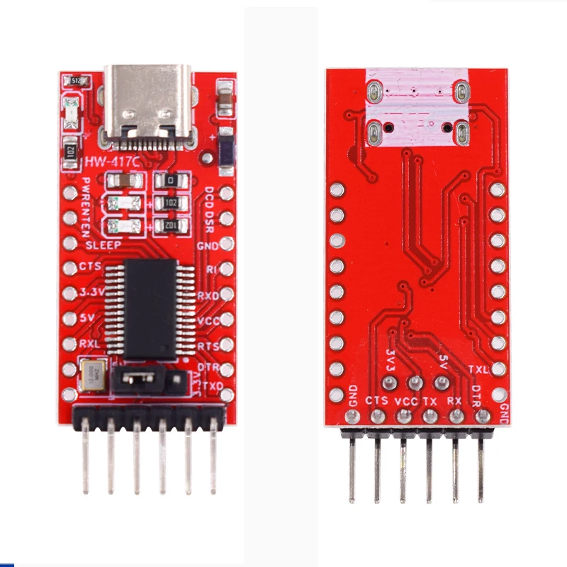 FT232RL FTDI USB 3,3 V 5,5 V zu TTL Serielles Adaptermodul für Arduino – Bild 4