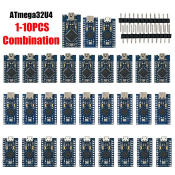 Pro Micro ATmega32U4 5 V 16 MHz ersetzt ATmega328 für Arduino Pro Mini mit 2-reihiger Pin-Header für Leonardo