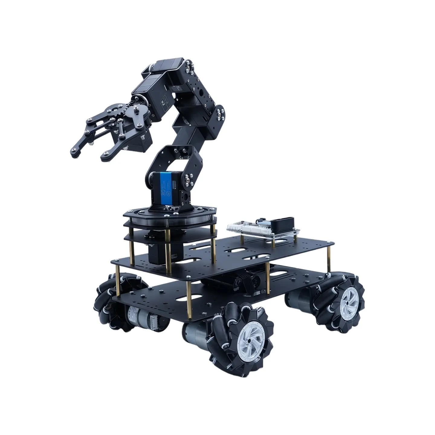 STM32 AI Vision Mecanum-Rad-Roboterwagen mit Roboterarm - 4WD – Bild 5