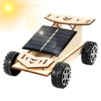 Solarbetriebenes Auto-Bausatz-Set für DIY-Wissenschaftsexperimente, Lehrreiches Bastelmodell