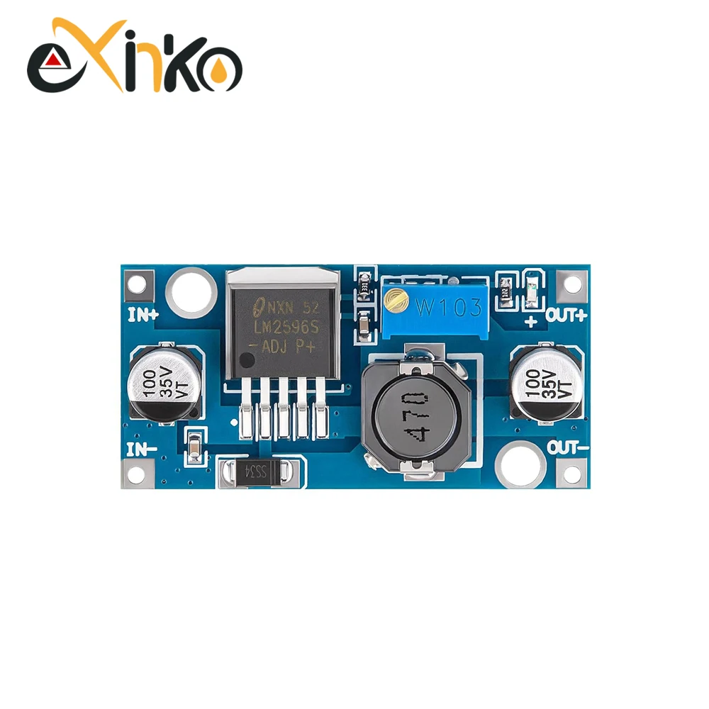 Einstellbarer Ausgang LM2596S Step Down Modul DC zu DC Buck Converter – Bild 3