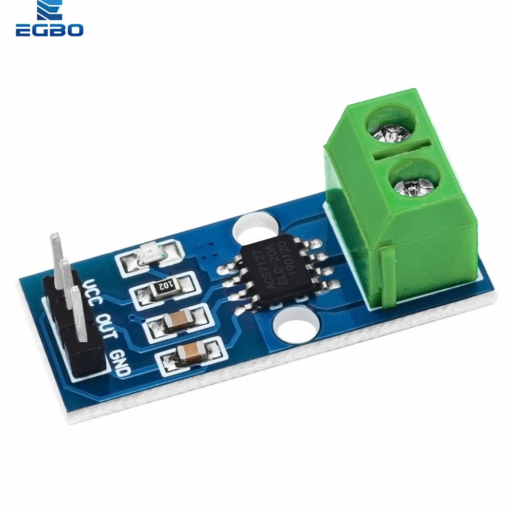 ACS712 5A 20A 30A Range Hall Strom Sensor Modul ACS712 Modul – Bild 2